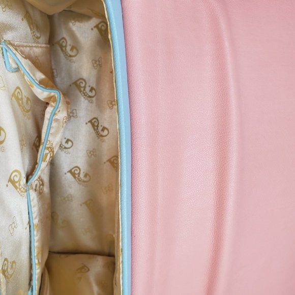 2/$50 🔥 PIGI Blue + Coral/Pink Purse - Picture 7 of 10